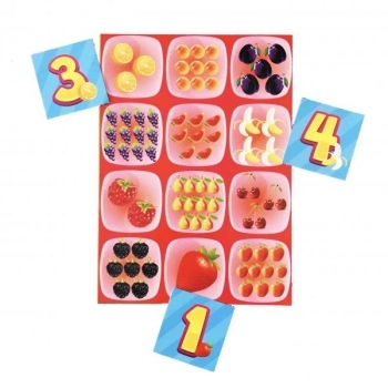 Лото Kidsori Фруктовий рахунок (OLS-19-107) - Pampik - 3