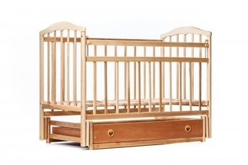 Кроватка Laska-M "Чайка" Маятник, 120х60 см (19389) - Pampik - 3