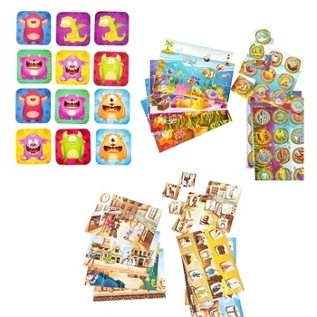 Лото Kidsori 10 в 1 Мега Пак (OLS-19-515) - Pampik - 3