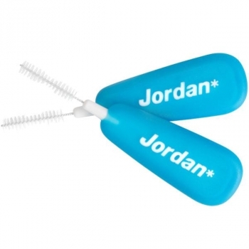 Щітки Jordan Brush Between для міжзубних проміжків XS 0,6 мм, блакитний, 10 шт. - Pampik - 4