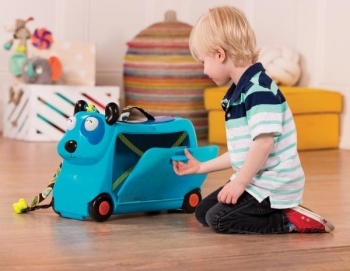 Детский чемодан-каталка для путешествий Battat Песик-турист (BX1572Z) - Pampik - 11