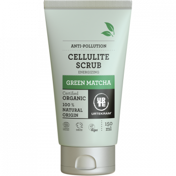 Скраб антицеллюлитный Urtekram Зеленая матча, 150 мл - Pampik