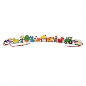 Шнурівка Viga Toys Ферма (59548) - Pampik - 2