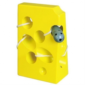 Шнурівка Viga Toys Сир (56281) - Pampik