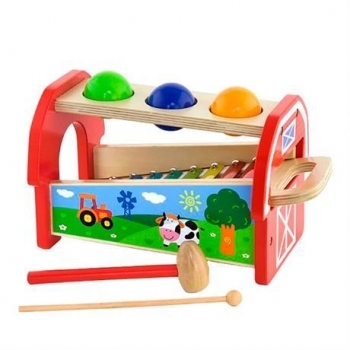 Іграшка Viga Toys 2-в-1 Ксилофон (50348) - Pampik