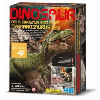 Ігровий набір 4M Скелет тираннозавра (00-03221) - Pampik