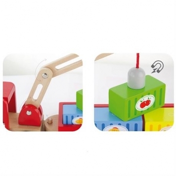 Іграшка Viga Toys Автокран (50690) - Pampik - 2