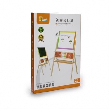 Двусторонний магнитный мольберт Viga Toys (50951) - Pampik - 3