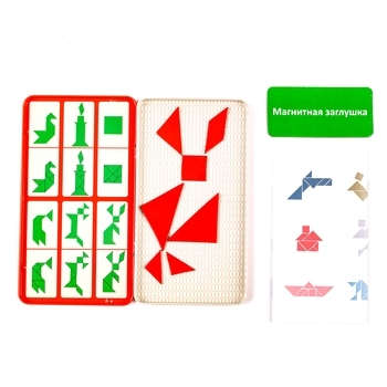 Магнітна мінігра JoyBand Танграм (834) - Pampik - 3