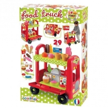 Ігровий набір Ecoiffier Прогулянкова коляска з продуктами (+1764) - Pampik - 6