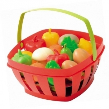 Ігровий набір Ecoiffier Кошик з продуктами (966) - Pampik