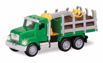 Машинка Driven Micro Лісовоз-навантажувач, зелений з сірим (WH1013Z) - Pampik