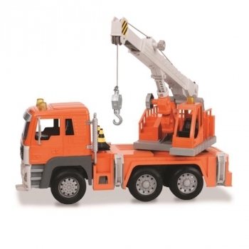 Машинка Driven Standard Автокран, помаранчевий (WH1002Z) - Pampik