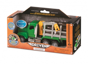 Машинка Driven Micro Лісовоз-навантажувач, зелений з сірим (WH1013Z) - Pampik - 4