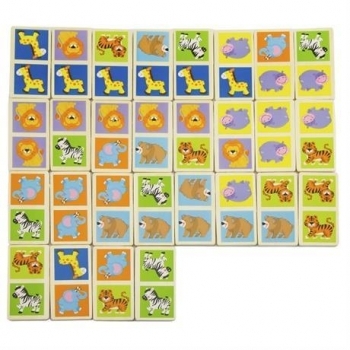 Доміно Viga Toys Сафарі (51307) - Pampik - 2