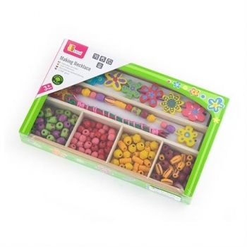 Набір для творчості Viga Toys Намисто Квіти (52730) - Pampik - 2
