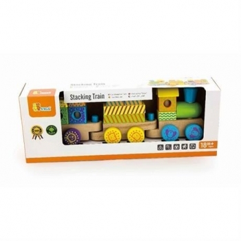 Конструктор Viga Toys Поїзд (50572B) - Pampik