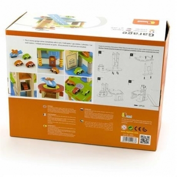 Ігровий набір Viga Toys Гараж (59963) - Pampik - 3