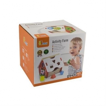 Конструктор Viga Toys Весела ферма (50533) - Pampik - 3