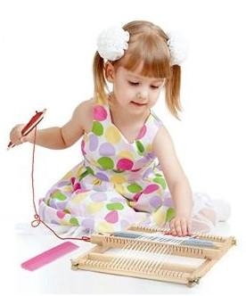 Набор для творчества Viga Toys Ткацкий станок (58392) - Pampik - 3