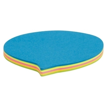 Стікери з клейким шаром Axent Фраза, 70х70 мм, 50 листів (2443-03-A) - Pampik - 2