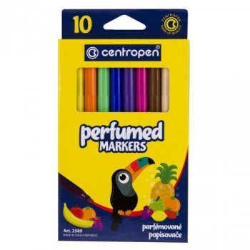 Ароматизовані фломастери Centropen Perfumes, 10 шт. (2589/10) - Pampik