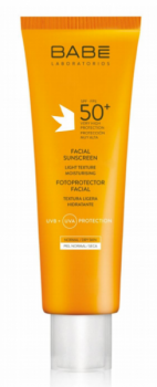 Солнцезащитный крем Babe Laboratorios SPF 50+, 50 мл - Pampik