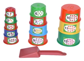 Набір для пісочниці Умняшка (ПН-12) - Pampik - 2