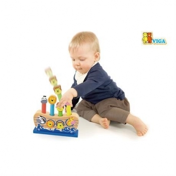 Ігровий набір Viga Toys Веселий ковчег (50041) - Pampik - 2