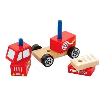 Іграшка Viga Toys Пожежна машина (50203FSC) - Pampik - 2