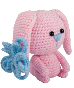 Набір для творчості Умняшка В'язання гачком Зайчик (ВК-001) - Pampik - 2