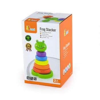 Пірамідка Viga Toys Жаба (50258) - Pampik - 4