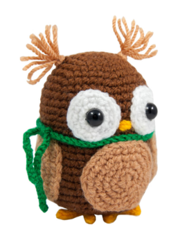 Набір для творчості Умняшка В'язання гачком Сова (ВК-002) - Pampik - 2
