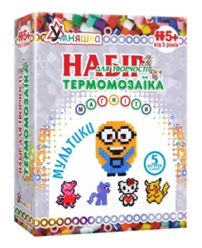 Термомозаика Умняшка Мультики (ТМ-004) - Pampik