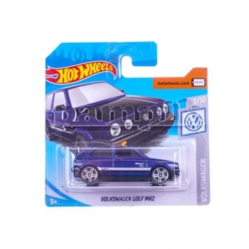 

Базовая машинка Hot Wheels Volkswagen Golf MK2 (DTV55)