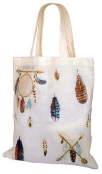 Набір для творчості Умняшка Декупаж на тканині Еко-сумка Ловець снів (Д-006/1) - Pampik - 2