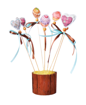 Набор для творчества Умняшка Декупаж Топиарий (Д-005) - Pampik - 2