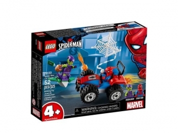 

Конструктор LEGO Super Heroes Marvel Comics Автомобильная погоня Человека-Паука, 52 детали (76133