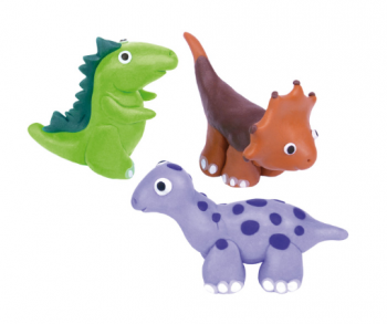 Набор для творчества Умняшка Лепка из полимерной глины Динозавры, фигурки (ПГ-008) - Pampik - 2
