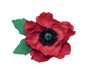 Набор для творчества Умняшка Украшения из фоамирана Заколка-брошь Мак (Ф-002) - Pampik - 2