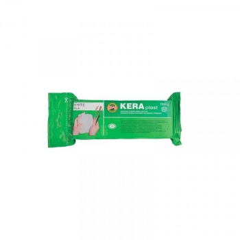 Пластилин Koh-i-Noor Keraplast, 1000 г, белый (131706) - Pampik