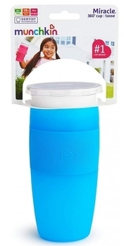 Чашка-непроливайка Munchkin Miracle 360 ​​Sippy, 414 мл, блакитний (17109.01) - Pampik - 4
