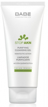 Очищающий гель Babe Laboratorios Travel Size, для жирной и склонной к высыпаниям кожи, 100 мл - Pampik