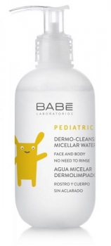 Міцелярна вода Babe Laboratorios Travel Size, для делікатного нешкідливого очищення дитячої шкіри, 100 мл - Pampik
