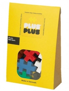 Конструктор Plus-Plus Mini Звичайний, 20 деталей (PP-3202) - Pampik