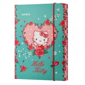 Папка для зошитів на резинці В5 Kite Hello Kitty (HK19-210) - Pampik