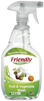 Органічний засіб для миття овочів і фруктів Friendly Organic, 650 мл - Pampik