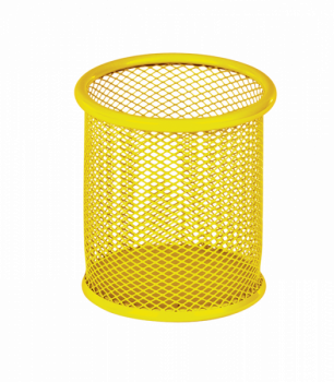 Підставка для ручок ZiBi Kids Line, кругла металева, жовтий (ZB.3100-08) - Pampik