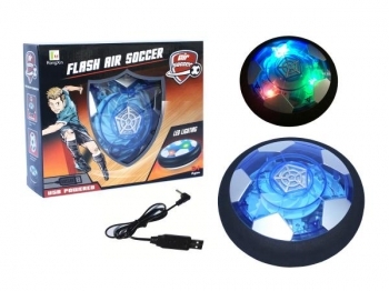 Аеромяч RongXin Hover Ball, зі світлом, 14 см (RX3351B) - Pampik