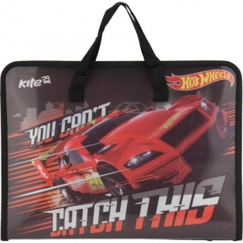 

Пластиковый портфель на молнии A4 Kite Hot Wheels (HW17-202